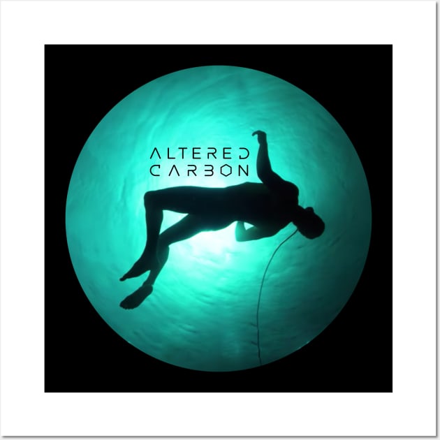 Altered Carbon Netflix Wall Art by minimalists